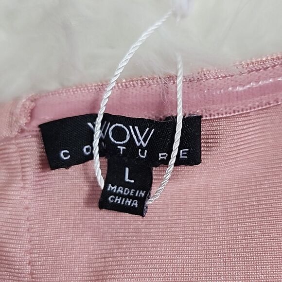 Euro Summer Size L Corset Front Crop Top NWT - Picture 6 of 7